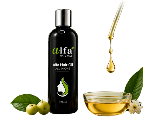 Alfa Hair Oil | All-in-One | 100% Natural Hair Growth