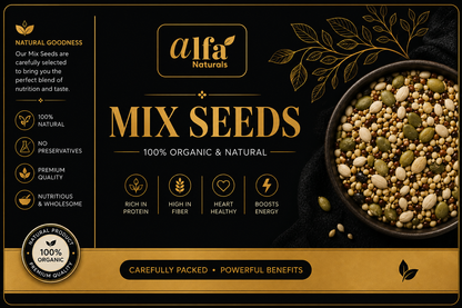 Mix Seeds – 100% Organic & Natural | Alfa Naturals - Superfood Blend