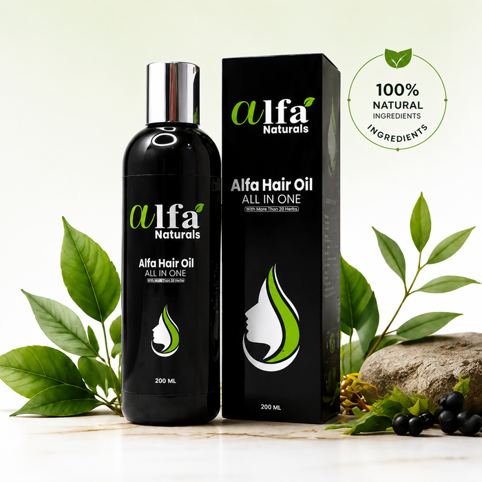 Alfa Hair Oil | All-in-One | 100% Natural Hair Growth