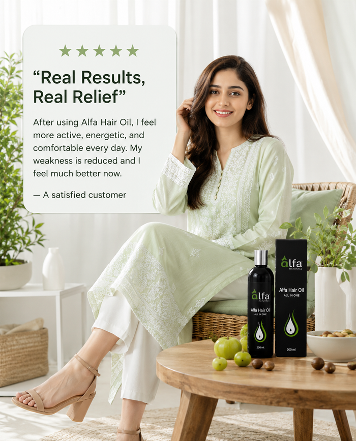 Alfa Hair Oil | All-in-One | 100% Natural Hair Growth